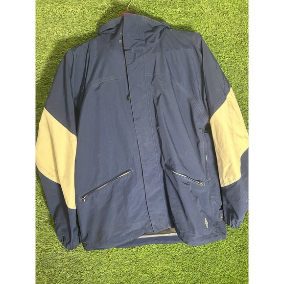 Burton Snowboards Jacket Men's Large Blue – Y2K Snowboarding Gorpcore Activewear - Picture 1 of 7
